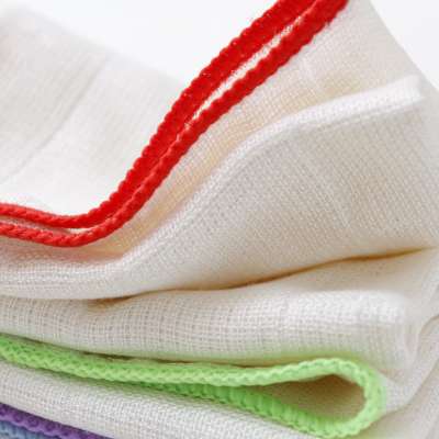 100% Organic natural bamboo fiber soft skin like clean  kitchen wash towel clean cloth baby towel